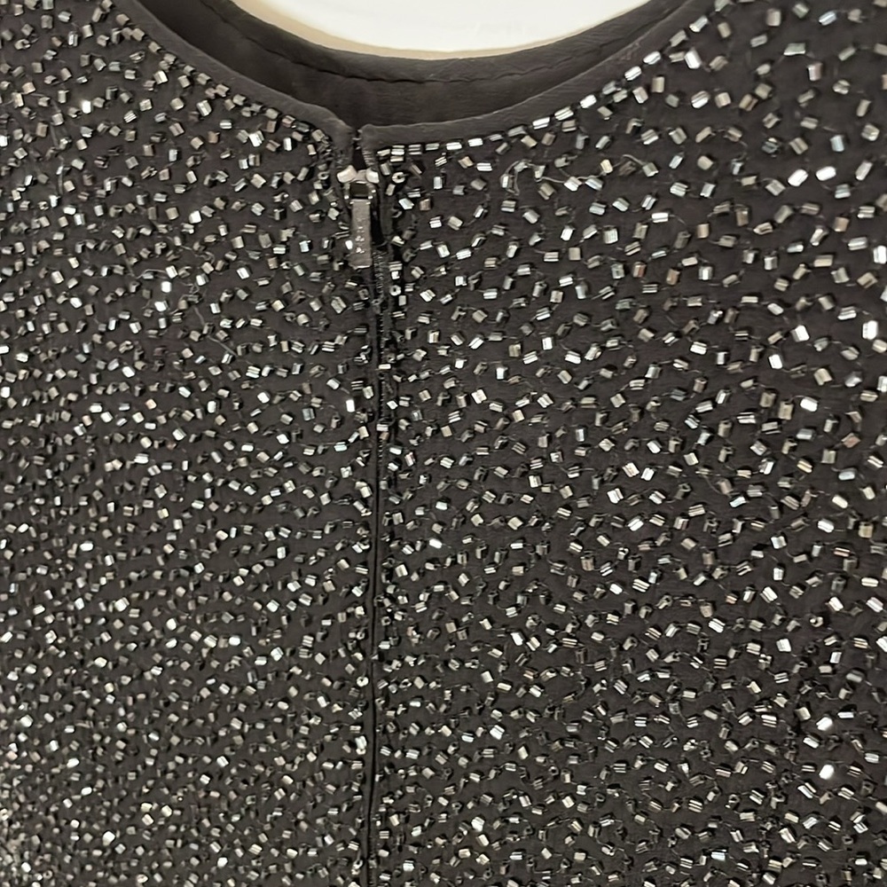Bieff Basix silk beaded mini dress - Picture 4 of 6